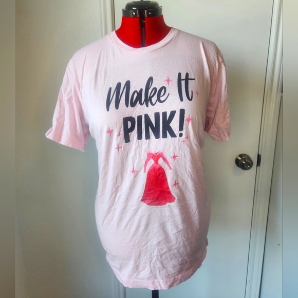 Sleeping Beauty Make it Pink Shirt - Picture 1 of 1